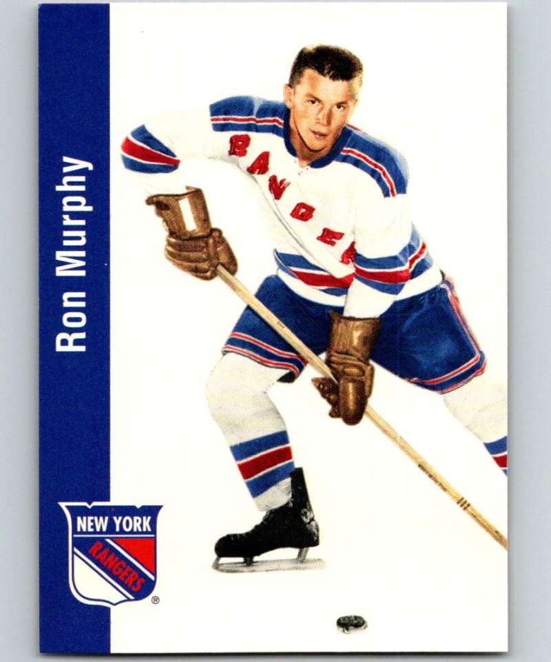 1994-95 Parkhurst Missing Link #102 Ron Murphy NY Rangers NHL Hockey Image 1