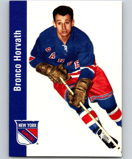 1994-95 Parkhurst Missing Link #105 Bronco Horvath NY Rangers NHL Hockey