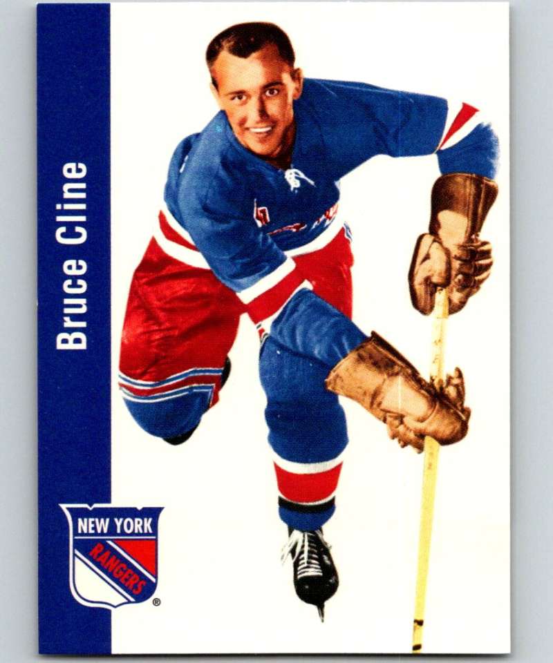 1994-95 Parkhurst Missing Link #106 Bruce Cline RC Rookie NY Rangers NHL Hockey
