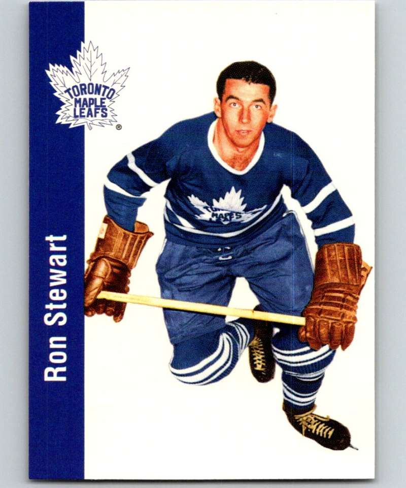 1994-95 Parkhurst Missing Link #110 Ron Stewart Maple Leafs NHL Hockey