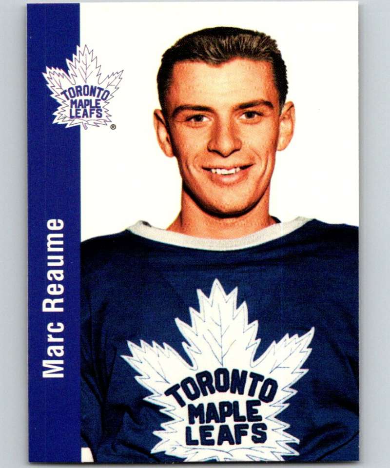 1994-95 Parkhurst Missing Link #114 Marc Reaume Maple Leafs NHL Hockey