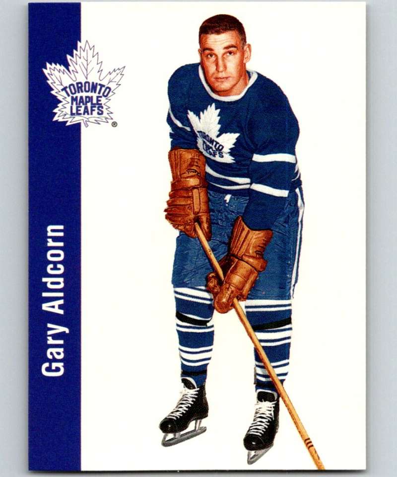 1994-95 Parkhurst Missing Link #122 Gary Aldcorn Maple Leafs NHL Hockey