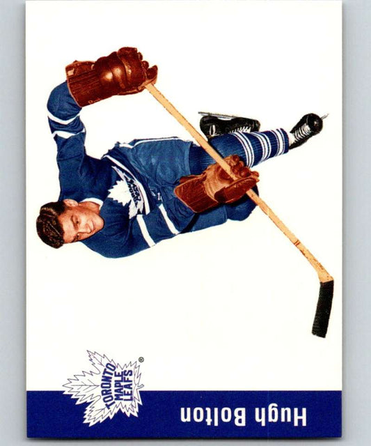 1994-95 Parkhurst Missing Link #124 Hugh Bolton Maple Leafs NHL Hockey