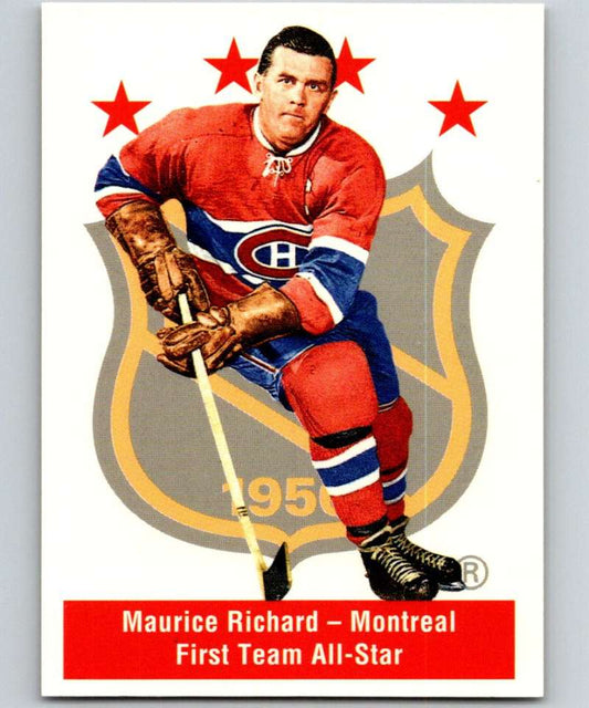 1994-95 Parkhurst Missing Link #139 Maurice Richard Canadiens AS NHL Hockey