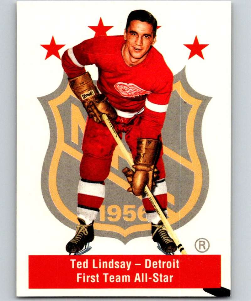1994-95 Parkhurst Missing Link #140 Ted Lindsay Red Wings AS NHL Hockey