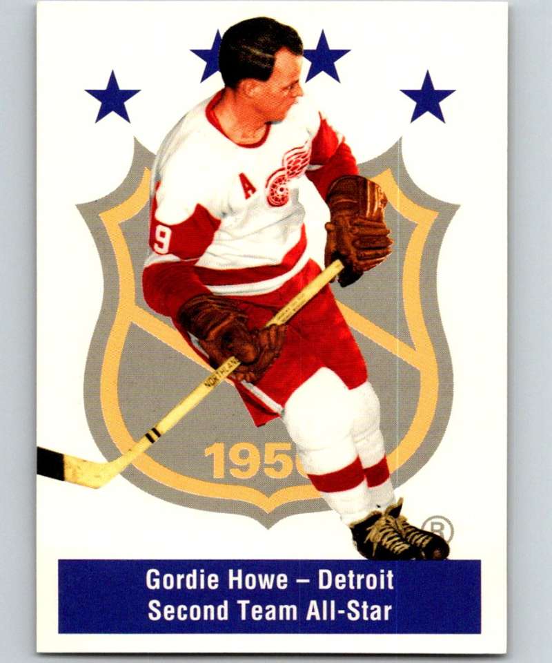 1994-95 Parkhurst Missing Link #145 Gordie Howe Red Wings AS NHL Hockey