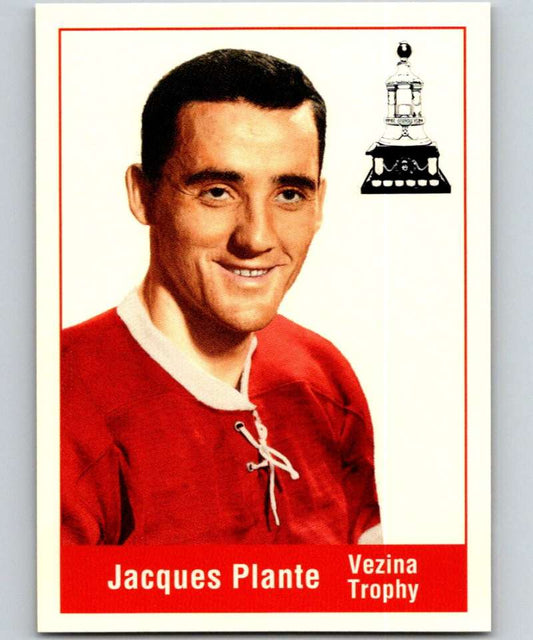 1994-95 Parkhurst Missing Link #151 Jacques Plante Canadiens AW NHL Hockey