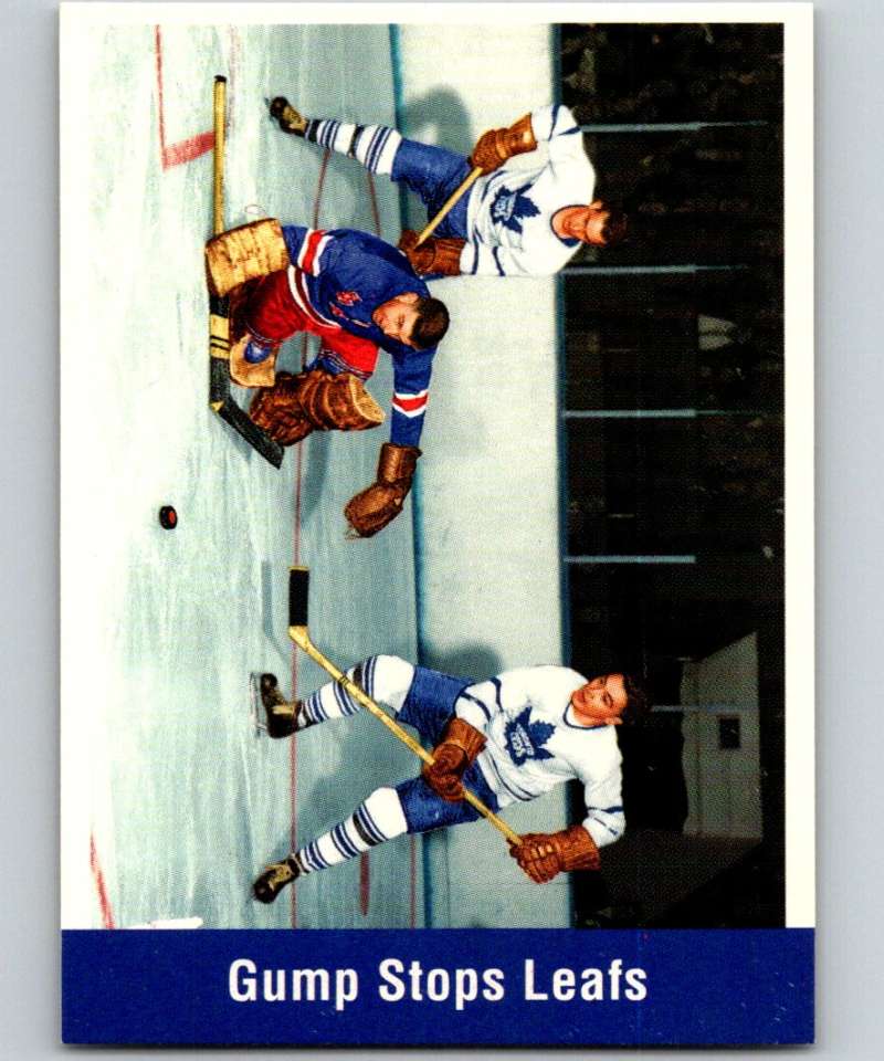 1994-95 Parkhurst Missing Link #165 Gump Stops Leafs NHL Hockey