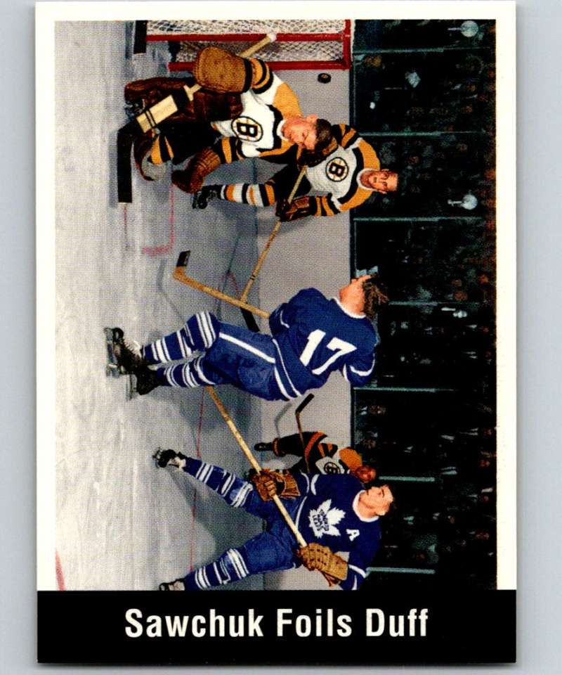 1994-95 Parkhurst Missing Link #167 Terry Sawchuk/Dick Duff NHL Hockey
