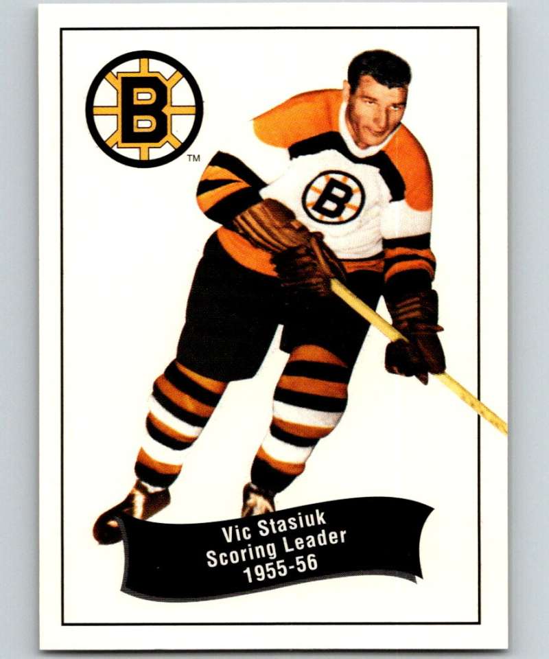 1994-95 Parkhurst Missing Link #169 Vic Stasiuk Bruins SL NHL Hockey