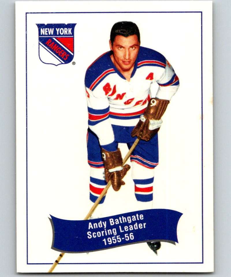 1994-95 Parkhurst Missing Link #173 Andy Bathgate NY Rangers SL NHL Hockey