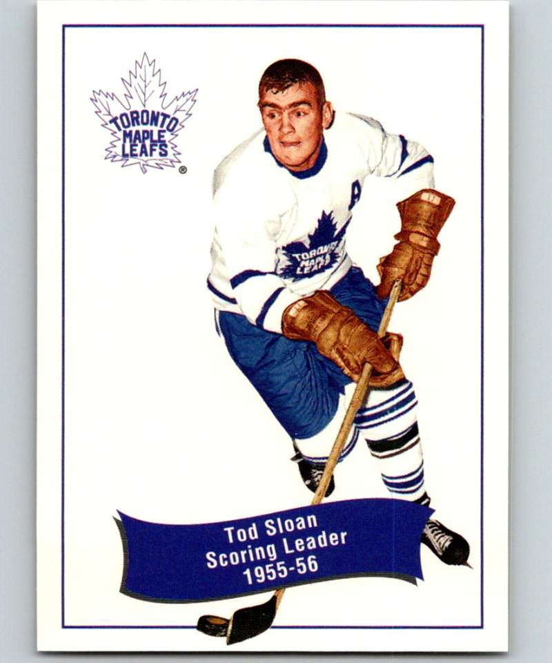 1994-95 Parkhurst Missing Link #174 Tod Sloan Maple Leafs SL NHL Hockey Image 1