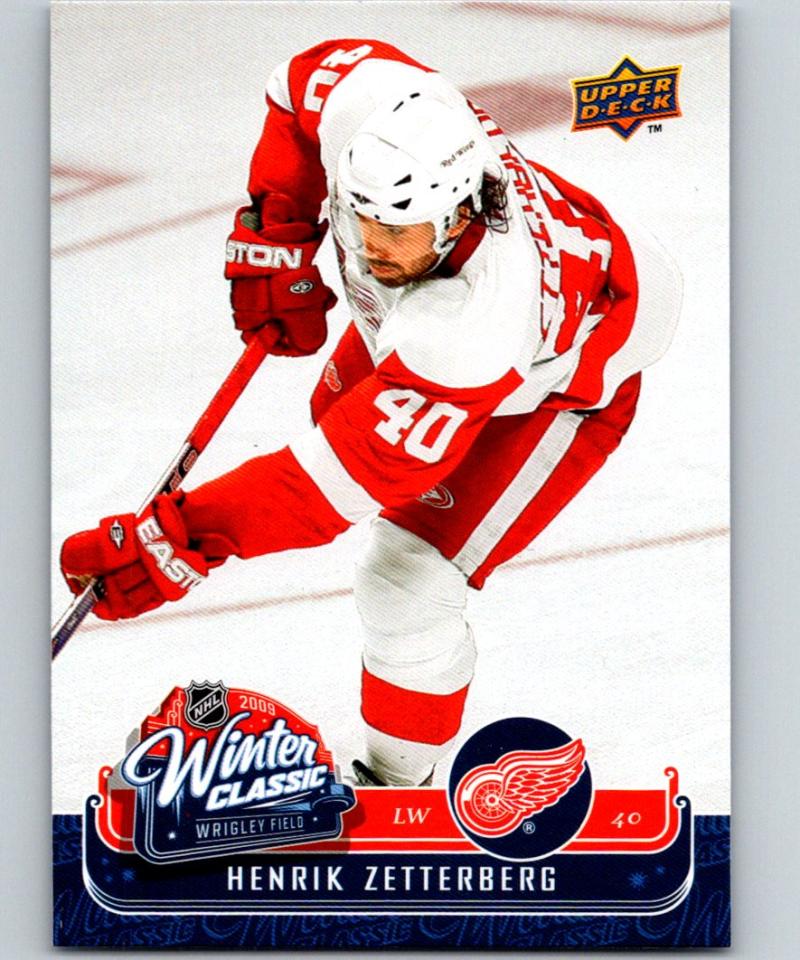 2008-09 Upper Deck MVP Winter Classic #WC10 Henrik Zetterberg NHL Hockey