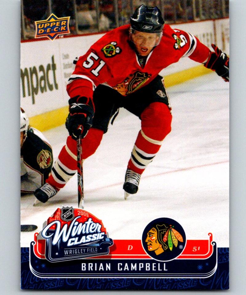2008-09 Upper Deck MVP Winter Classic #WC11 Brian Campbell NHL Hockey
