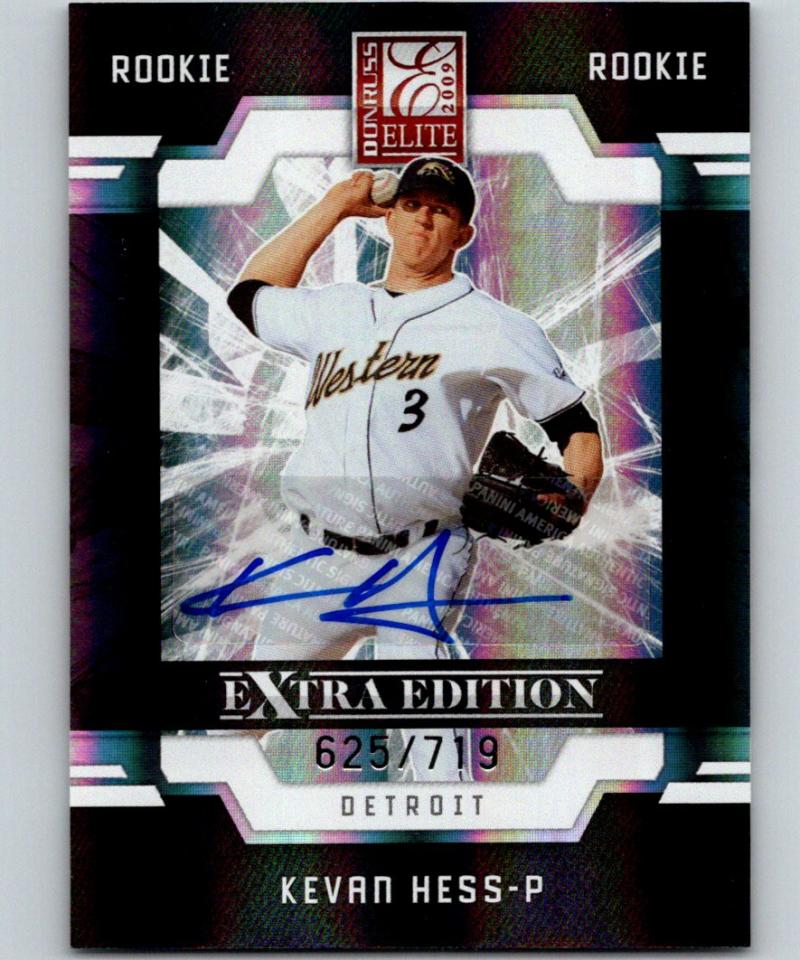 2009 Donruss Elite Extra Edition #131 Kevan Hess Rookie Auto 625/719