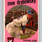 1959 Topps #407 Moe Drabowsky Cubs MLB Baseball Vintage