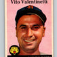 1958 Topps #463 Vito Valentinetti UER Tigers MLB Baseball Vintage