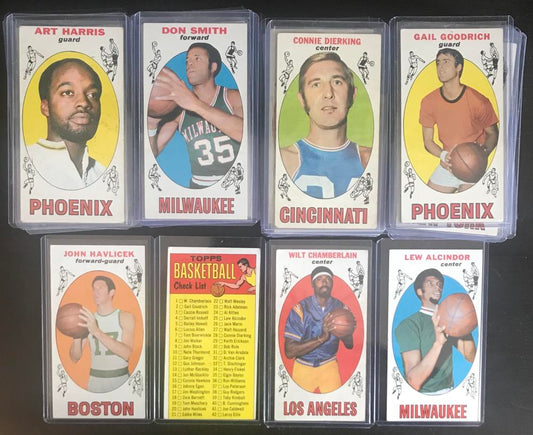 1969-70 Topps Basketball Complete Set 1-99 - Alcindor RC , Chamberlin, Checklist