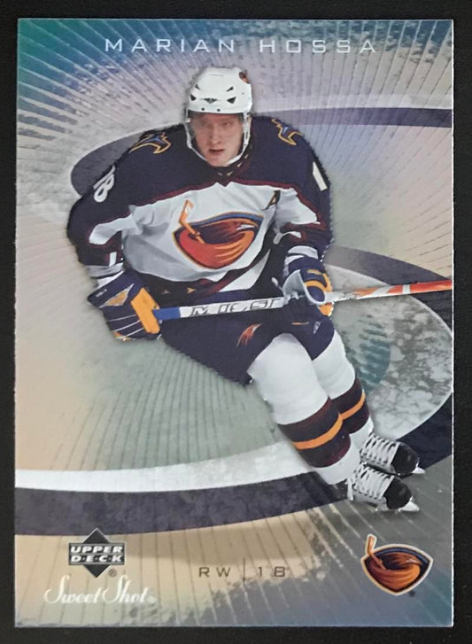 2006-07 Upper Deck Sweet Shot #5 Marian Hossa NHL MINT Thrashers 06702