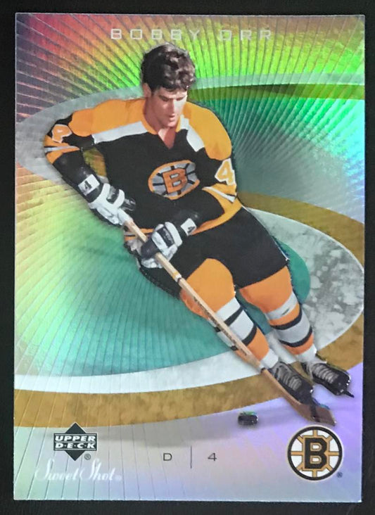2006-07 Upper Deck Sweet Shot #10 Bobby Orr NHL MINT Bruins 06705