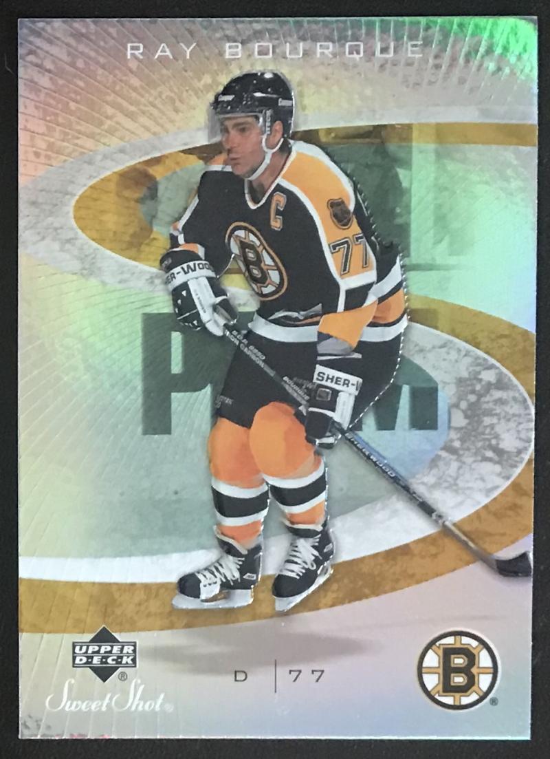 2006-07 Upper Deck Sweet Shot #12 Ray Bourque NHL MINT Bruins 06707