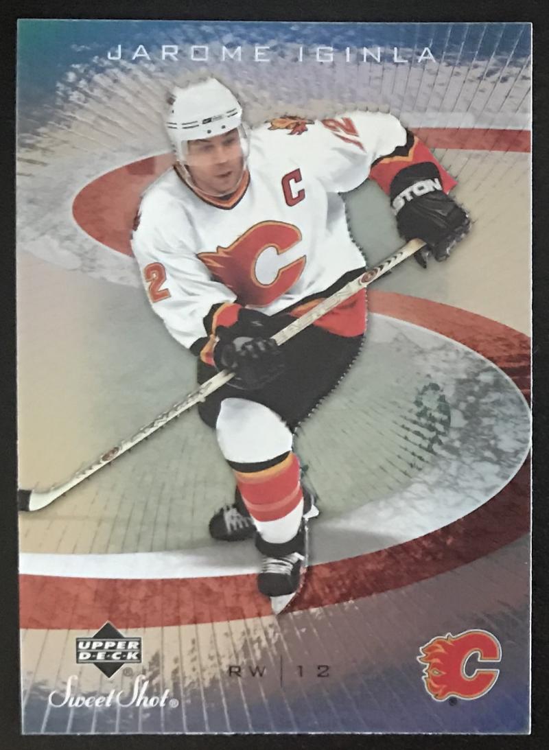 2006-07 Upper Deck Sweet Shot #19 Jarome Iginla NHL MINT Flames 06712