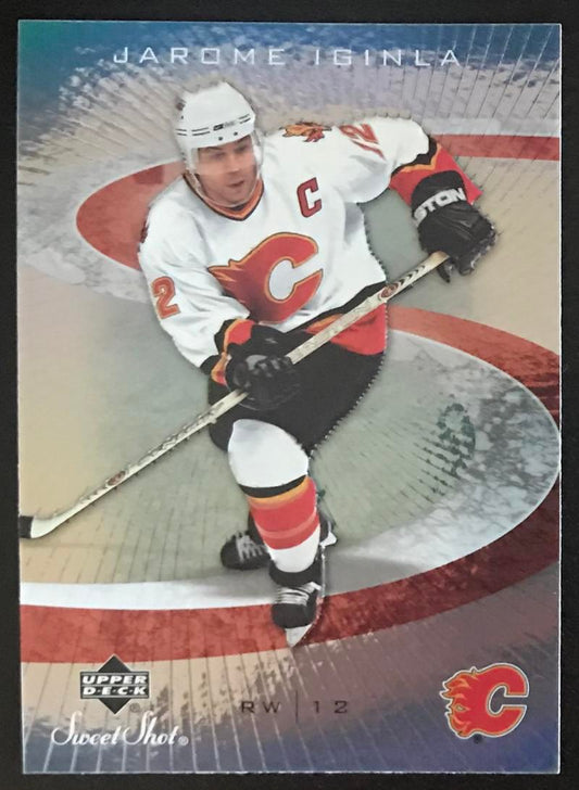 2006-07 Upper Deck Sweet Shot #19 Jarome Iginla NHL MINT Flames 06712