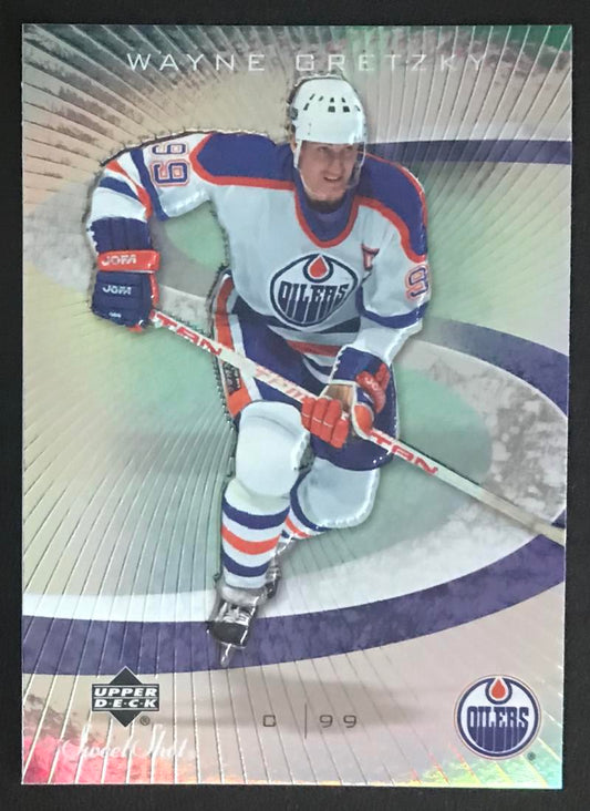 2006-07 Upper Deck Sweet Shot #45 Wayne Gretzky NHL MINT Oilers 06731
