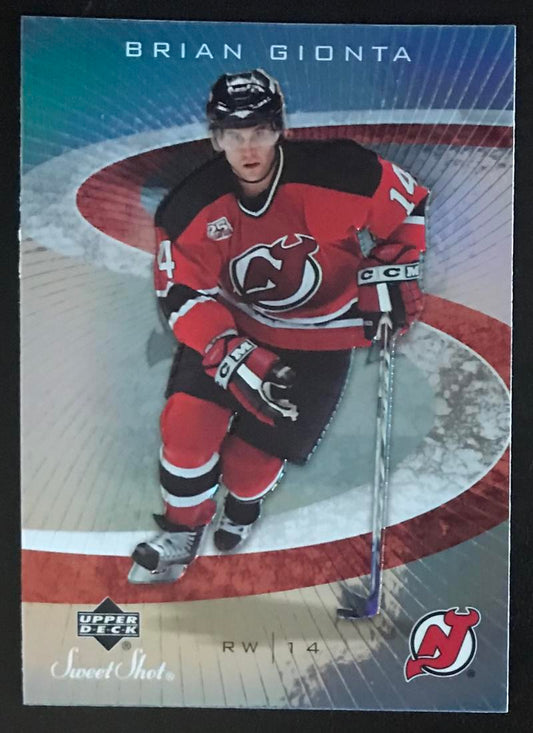2006-07 Upper Deck Sweet Shot #62 Brian Gionta NHL MINT NJ Devils 06742