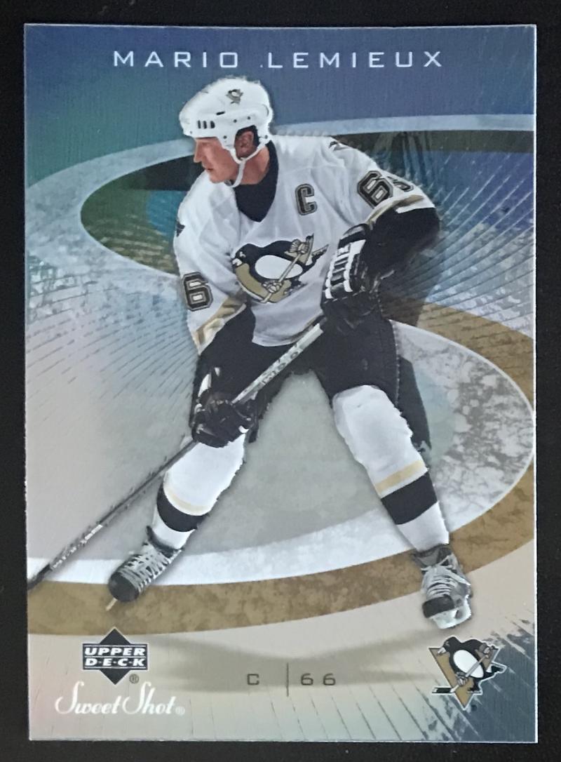 2006-07 Upper Deck Sweet Shot #84 Mario Lemieux NHL MINT Penguins 06758