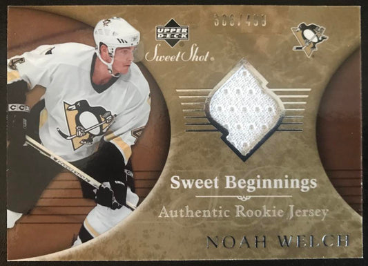 2006-07 Upper Deck Sweet Shot #147 Noah Welch RC Rookie 306/499 06803 Image 1