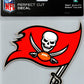 Tampa Bay Buccaneers Perfect Cut 8"x8" Large Licensed NFL Decal Sticker Image 1