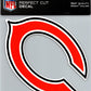 Chicago Bears Perfect Cut 8"x8" Large Licensed NFL Decal Sticker Image 1