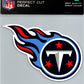 Tennessee Titans Perfect Cut 8"x8" Large Licensed NFL Decal Sticker Image 1