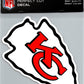 Kansas City Chiefs Perfect Cut 8"x8" Large Licensed NFL Decal Sticker Image 1
