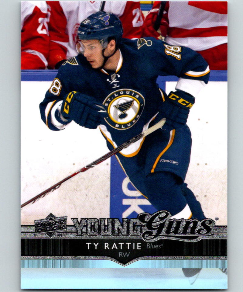 2014-15 Upper Deck #242 Ty Rattie NHL RC Rookie YG Young Guns Oilers 03067 Image 1