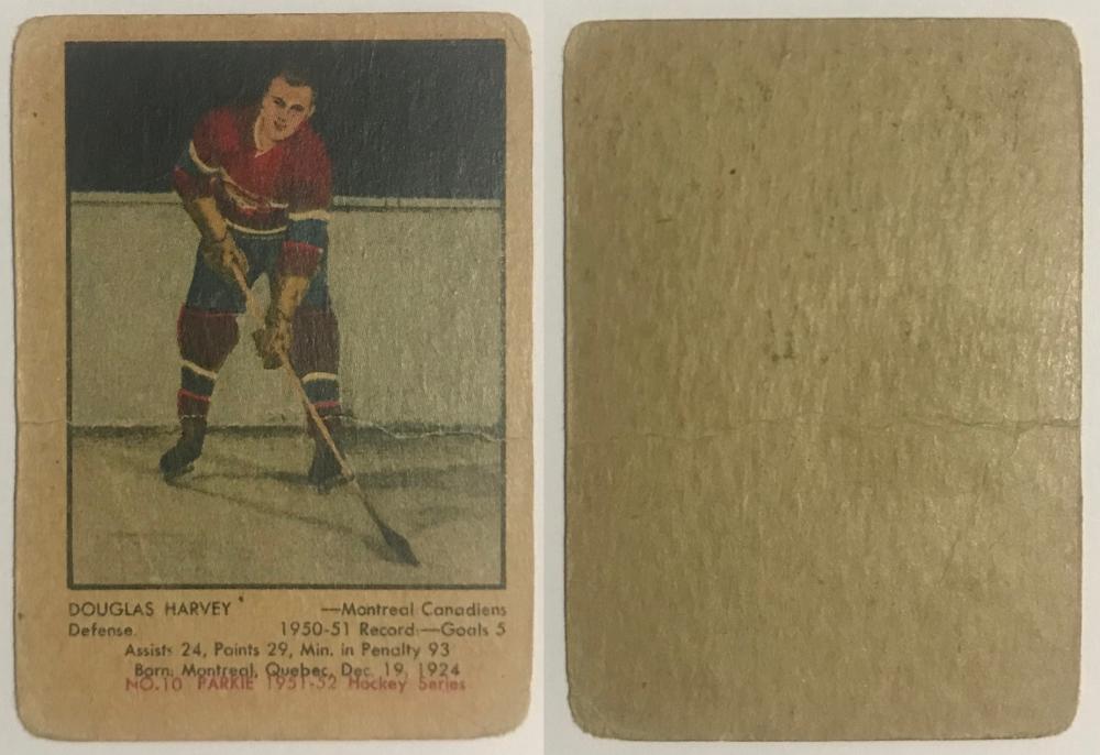 1951-52 Parkhurst Complete Set 1-105 Vintage Hockey Howe, Richard, Sawchuk RC