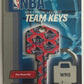 Detroit Pistons NBA Basketball Licensed Metal Team Key Blank WR5 Image 1