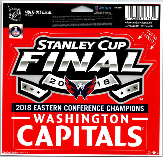 Alex Ovechkin: 2018 Stanley Cup - Officially Licensed NHL Removable Wa