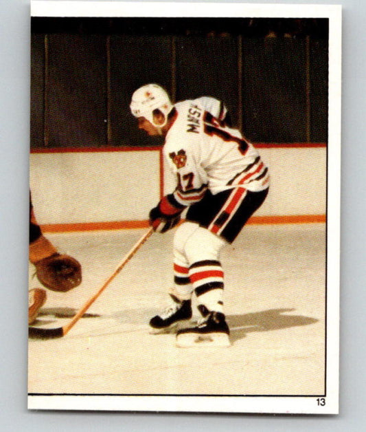 1982-83 Topps Stickers #13 Canucks vs. Chicago NHL 06892 Image 1