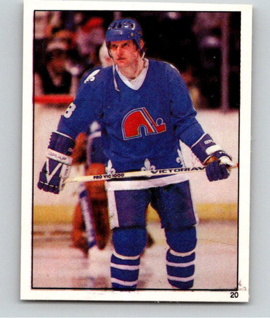 1982-83 Topps Stickers #20 Marian Stastny NHL Hockey 06893