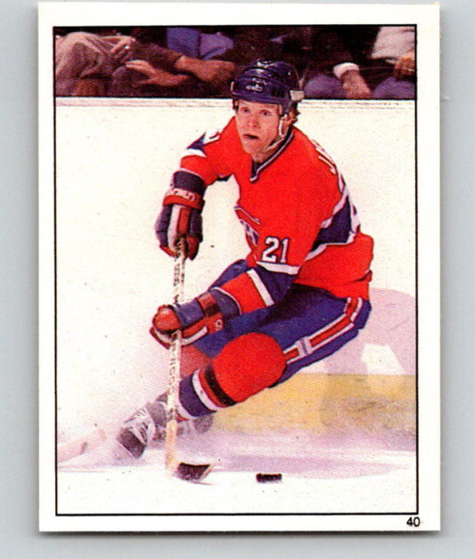 1982-83 Topps Stickers #40 Doug Jarvis NHL Hockey 06896