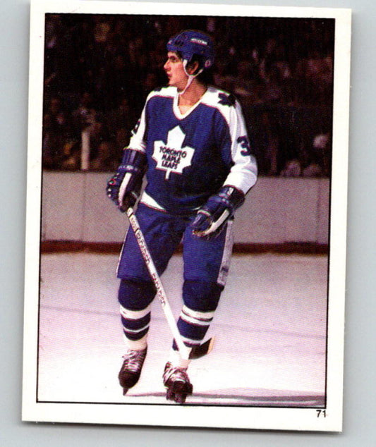 1982-83 Topps Stickers #71 Bob Manno  NHL Hockey 06899 Image 1