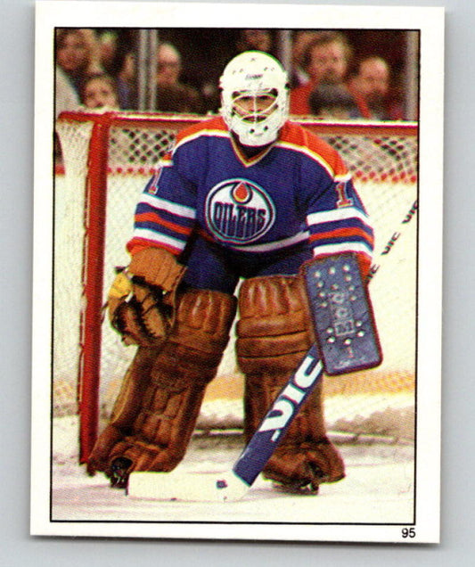 1982-83 Topps Stickers #95 Grant Fuhr NHL Hockey 06902