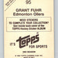 1982-83 Topps Stickers #95 Grant Fuhr NHL Hockey 06902