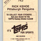 1982-83 Topps Stickers #143 Rick Kehoe NHL Hockey 06908 Image 2