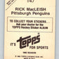 1982-83 Topps Stickers #147 Rick MacLeishn NHL Hockey 06910