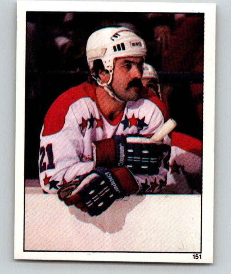 1982-83 Topps Stickers #151 Dennis Maruk NHL Hockey 06912 Image 1