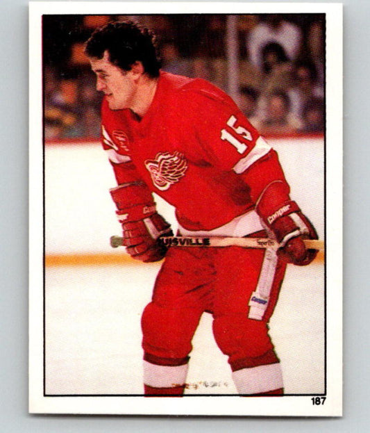 1982-83 Topps Stickers #187 Paul Woods NHL Hockey 06921