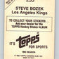 1982-83 Topps Stickers #233 Steve Bozek NHL Hockey 06924 Image 2